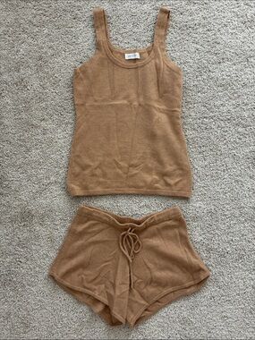 Cashmere Tank & Shorts Pajamas Set